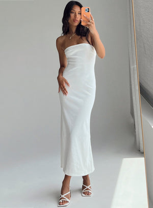 Carter Maxi Dress White