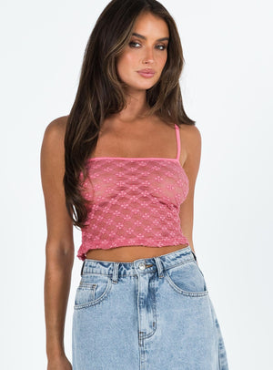 Castleton Top Pink