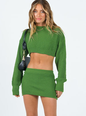 Akalia Knit Set Khaki