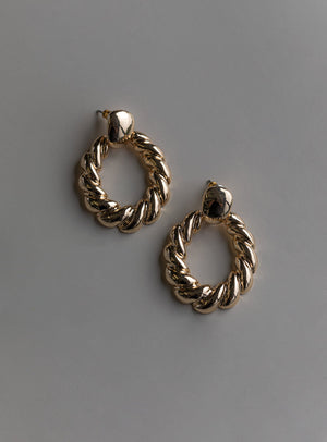 Cecillia Earrings Gold