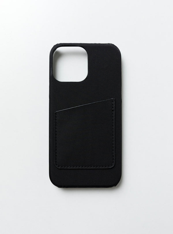 Carvey Nylon iPhone Case Black