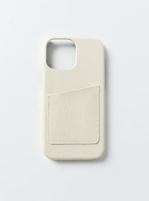 Carvey Nylon iPhone Case Cream