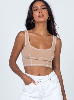 Carl Top Beige