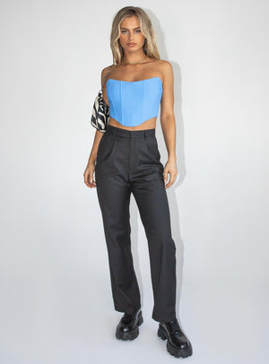 Carlie Top Blue