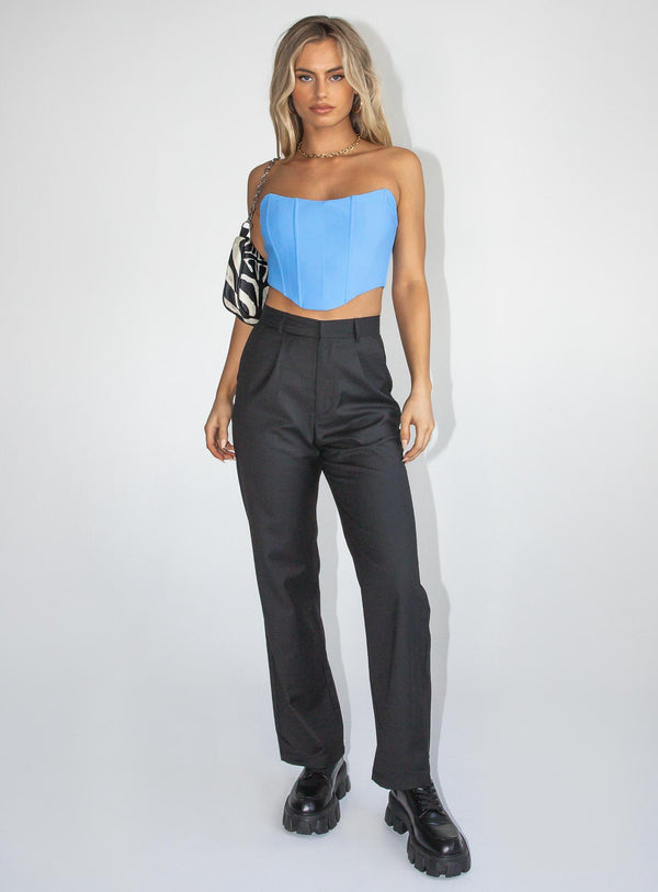 Carlie Top Blue