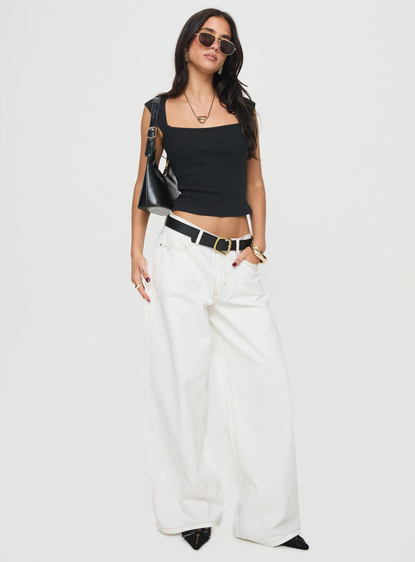 Caspian Top Black