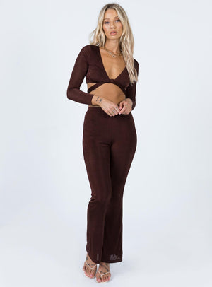 Celeste Set Brown