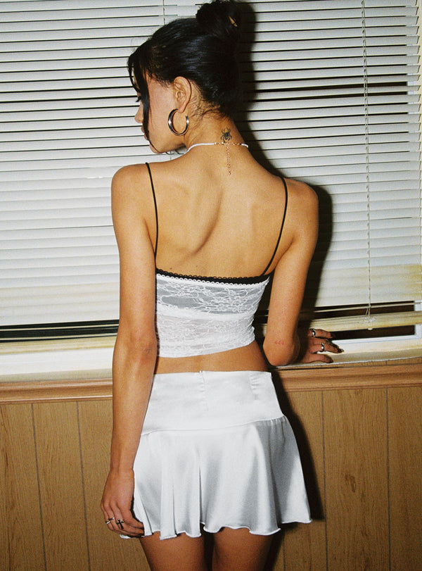 Gibbs Mini Skirt White