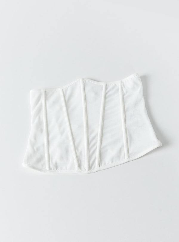 Aimee Corset White