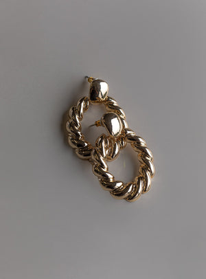 Cecillia Earrings Gold