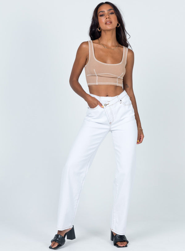 Carl Top Beige