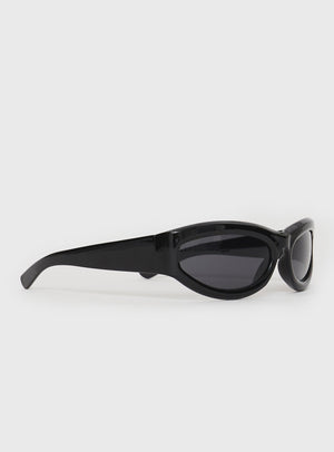 A Lot Sunglasses Black