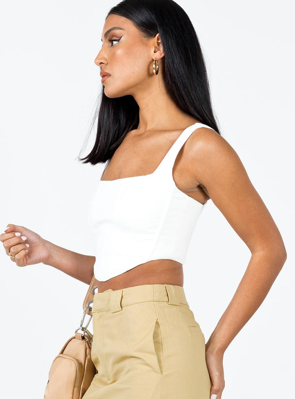 Carinna Top White