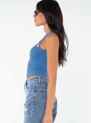87 Racer Tank Blue