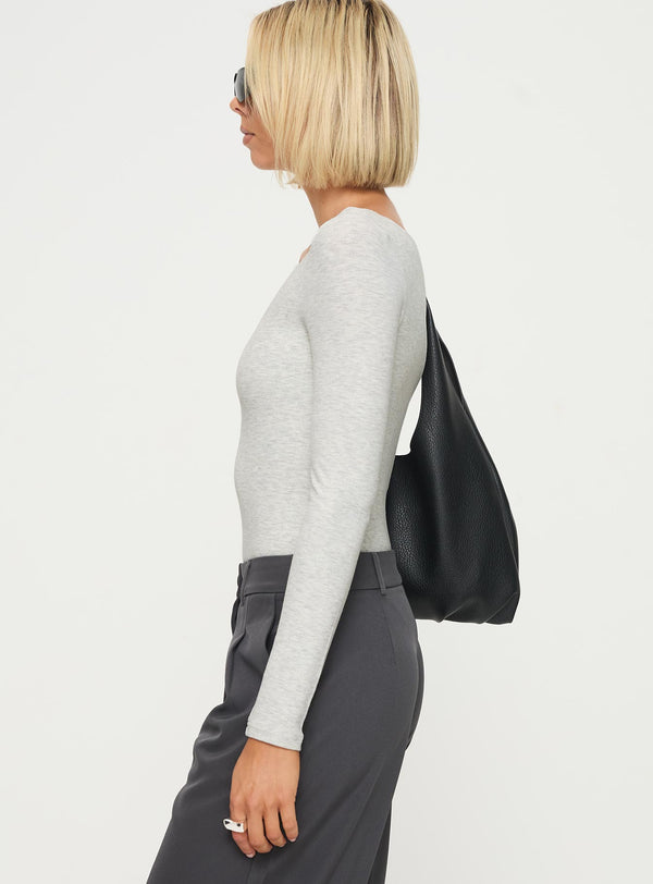 Greener Long Sleeve Bodysuit Grey
