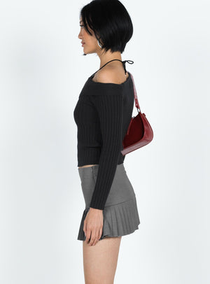 Gina Mini Skirt Grey