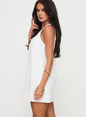 Alanah Mini Dress White