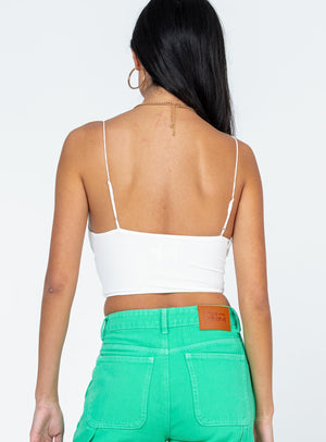 Graysen Top White