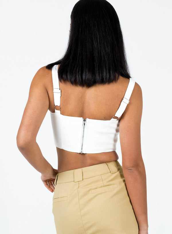 Carinna Top White