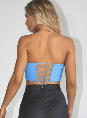 Carlie Top Blue