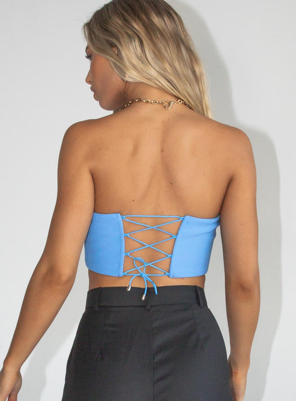 Carlie Top Blue