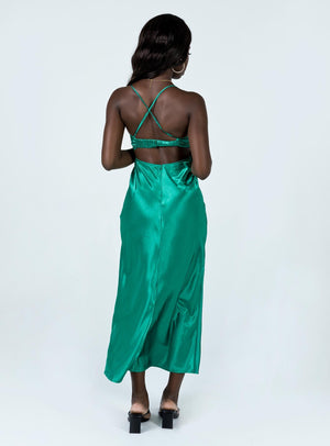 Giselle Midi Dress Green