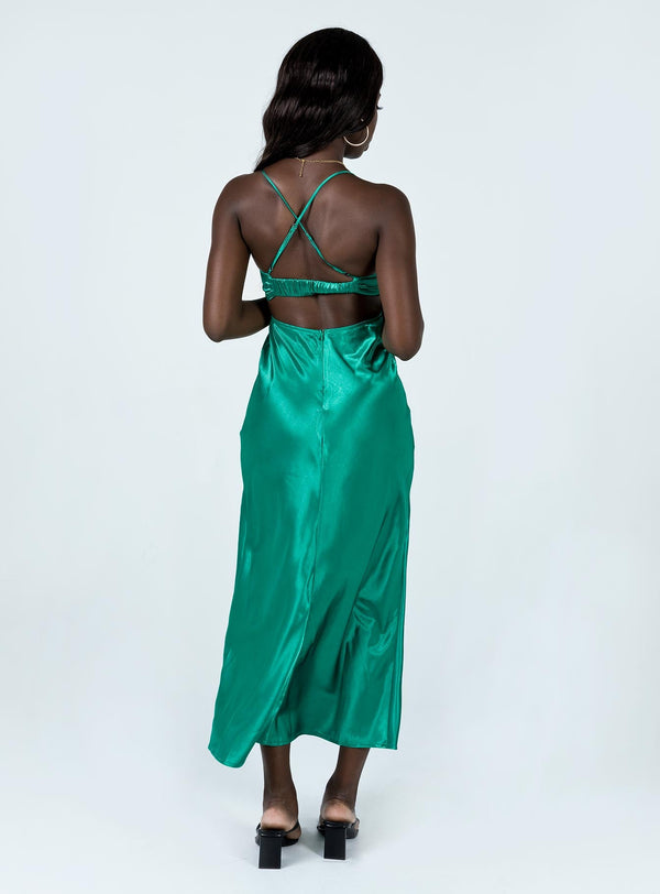 Giselle Midi Dress Green