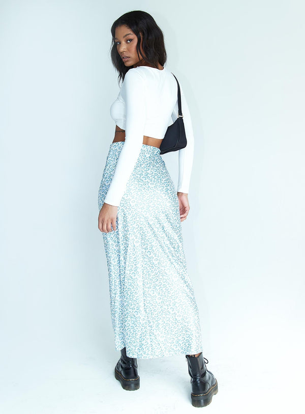 Adah Maxi Skirt Beige