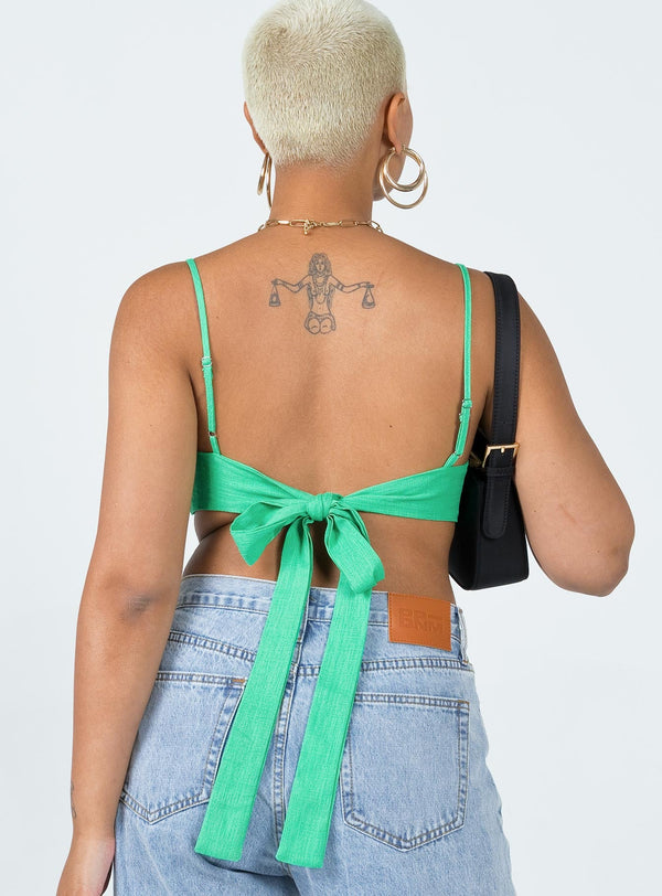 Carol Top Green