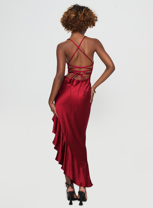 Casen Maxi Dress Red