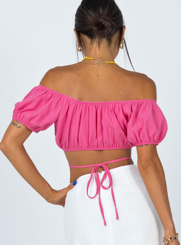 Carrington Top Pink
