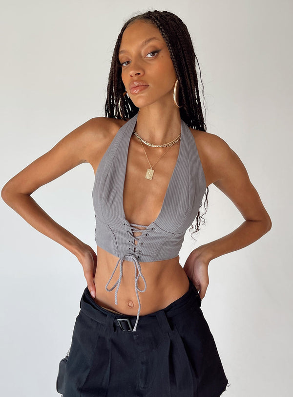 Adkins Top Grey