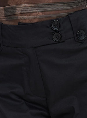 Aislyn Flare Pant Black