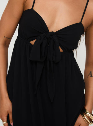 Granno Maxi Dress Black