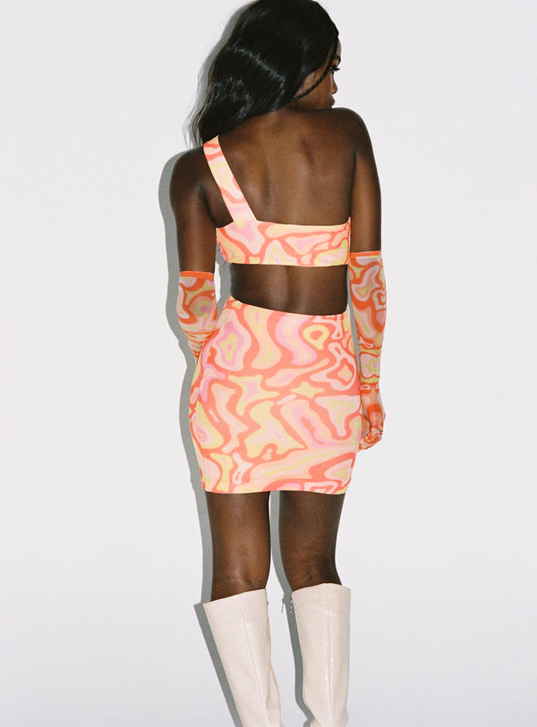 Greater Power Mini Dress Multi