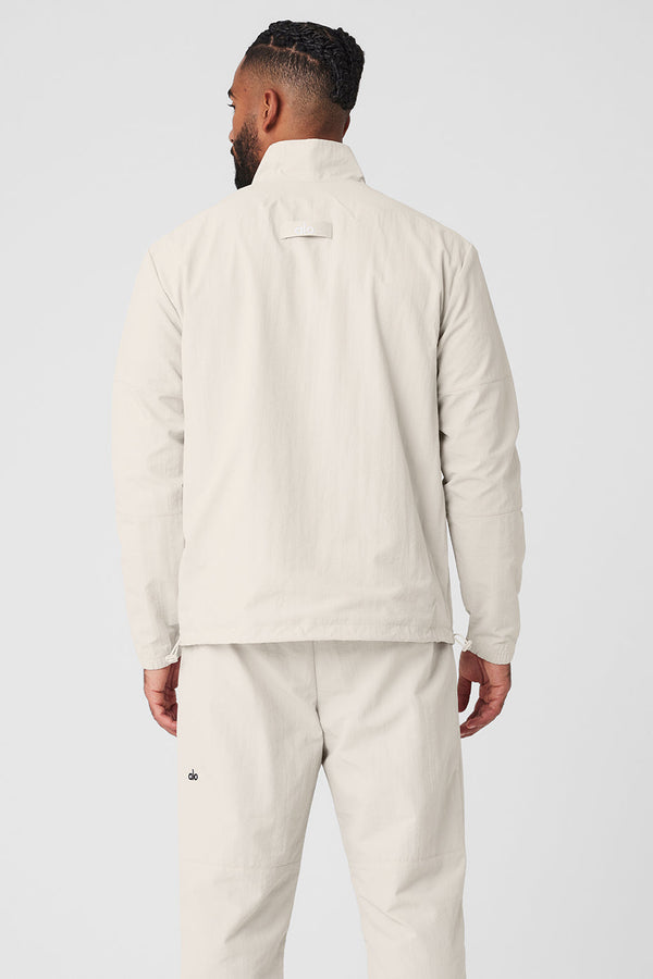 Takeaway Track Pullover - Bone