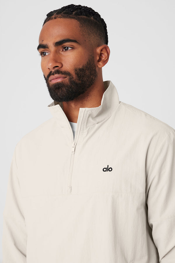 Takeaway Track Pullover - Bone