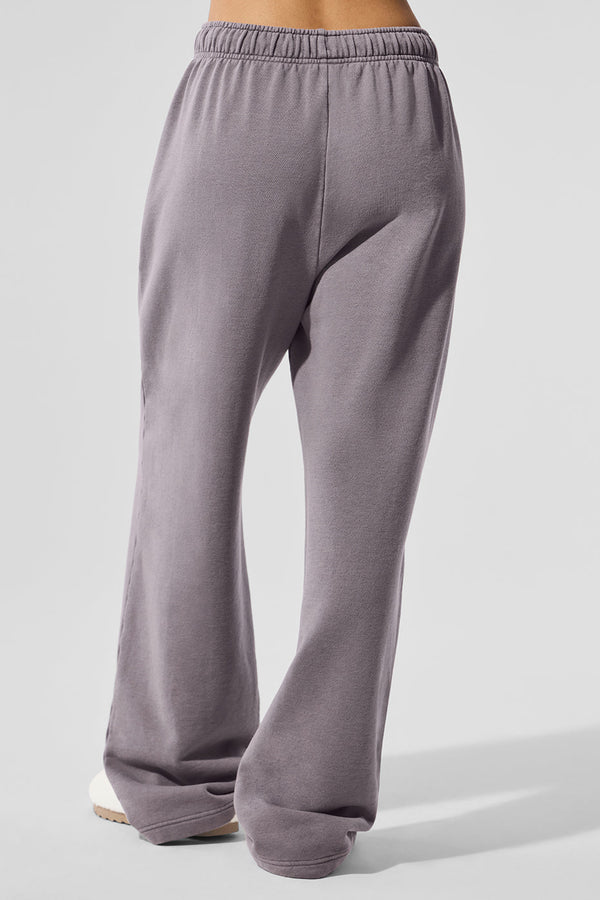 Washed Accolade Straight Leg Sweatpant - Cool Grey Wash
