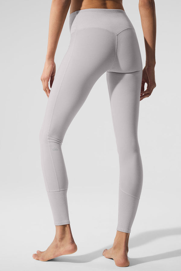 Washed Alosoft High-Waist Lounge Legging - Grey Sky Wash